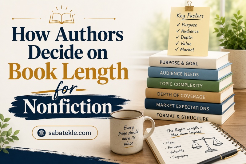 How Authors Decide on Book Length for Nonfiction