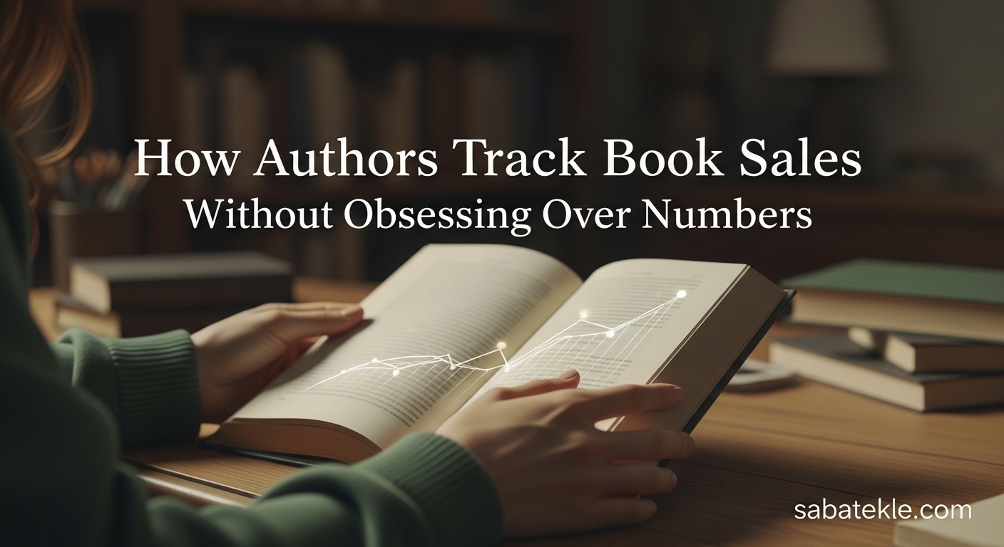 How Authors Track Book Sales Without Obsessing Over Numbers