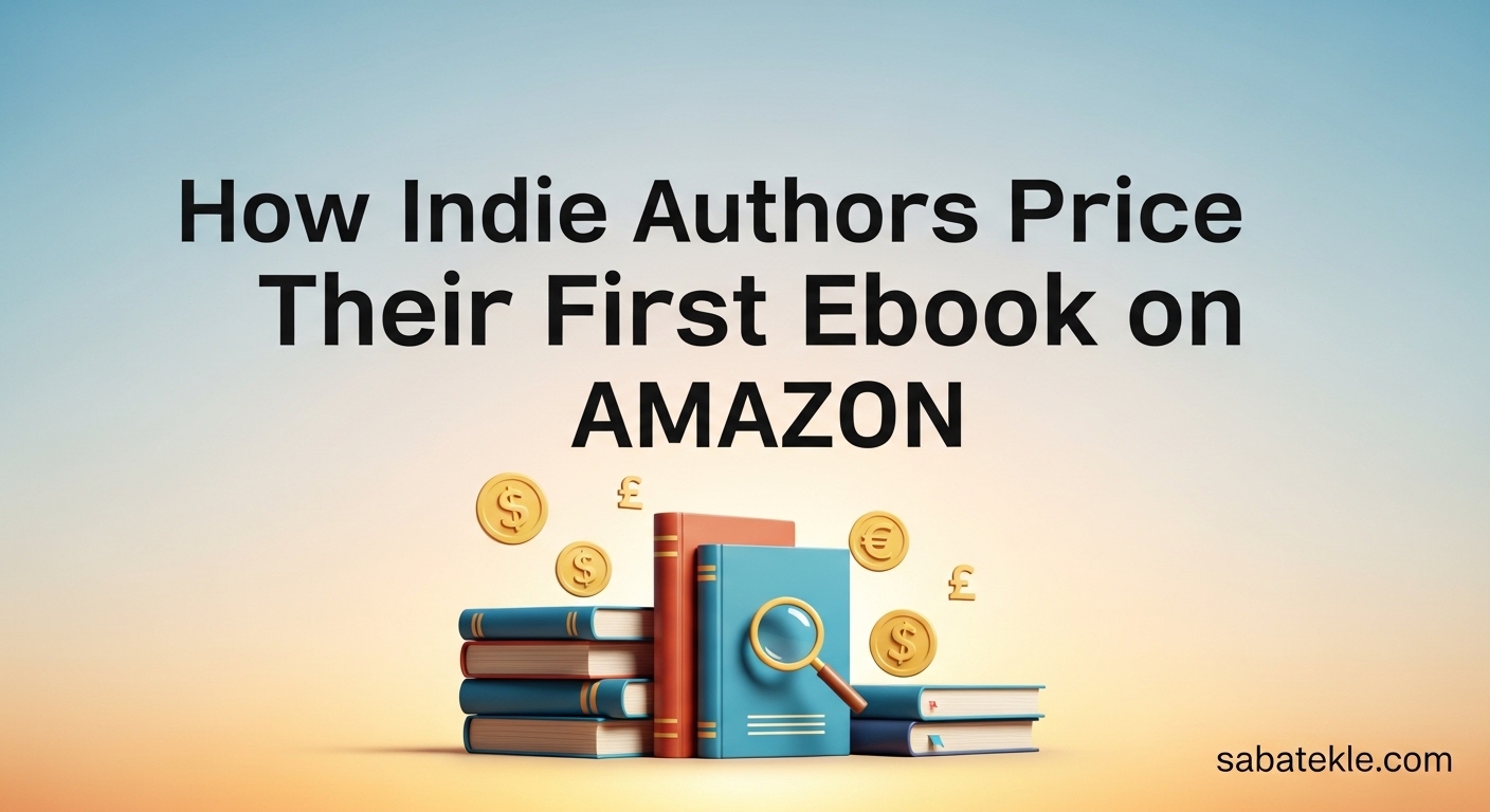 How Indie Authors Price Their First Ebook on Amazon