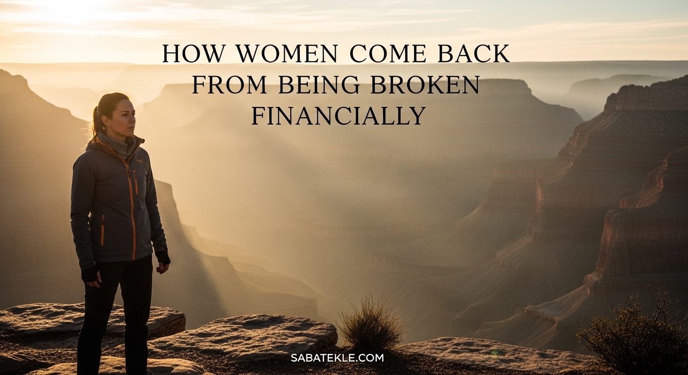 How Women Come Back From Being Broken Financially