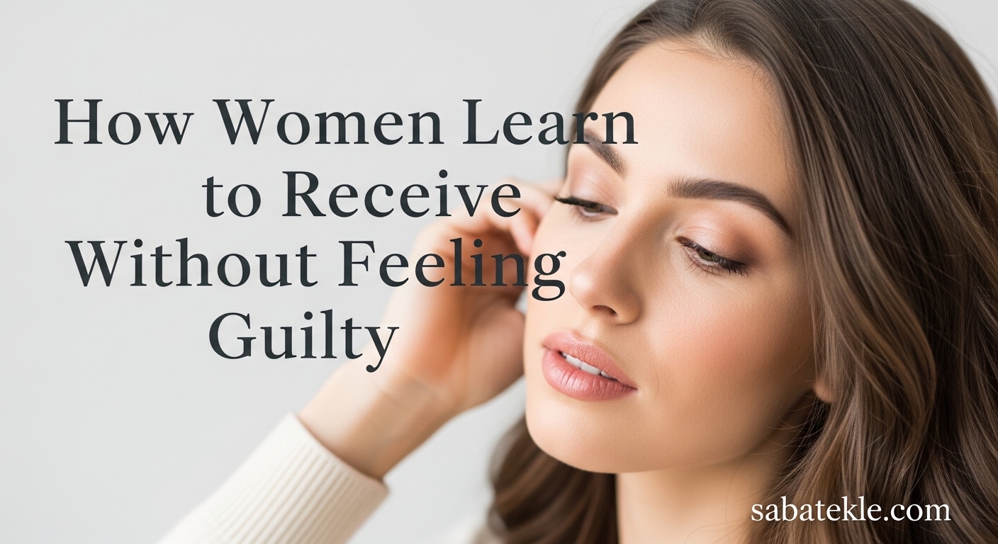 How Women Learn to Receive Without Feeling Guilty