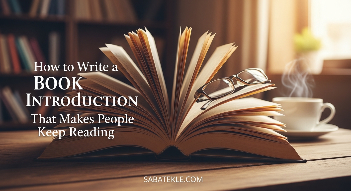 How to Write a Book Introduction That Makes People Keep Reading