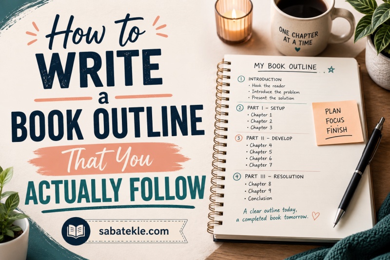 How to Write a Book Outline That You Actually Follow