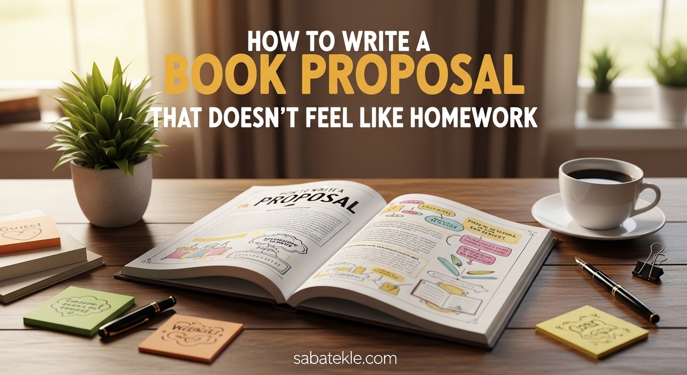 How to Write a Book Proposal That Doesn't Feel Like Homework