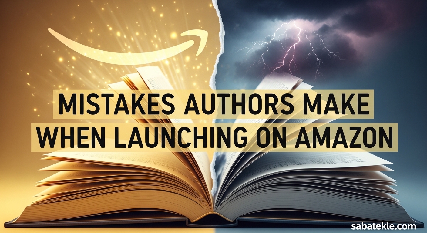 Mistakes Authors Make When Launching on Amazon