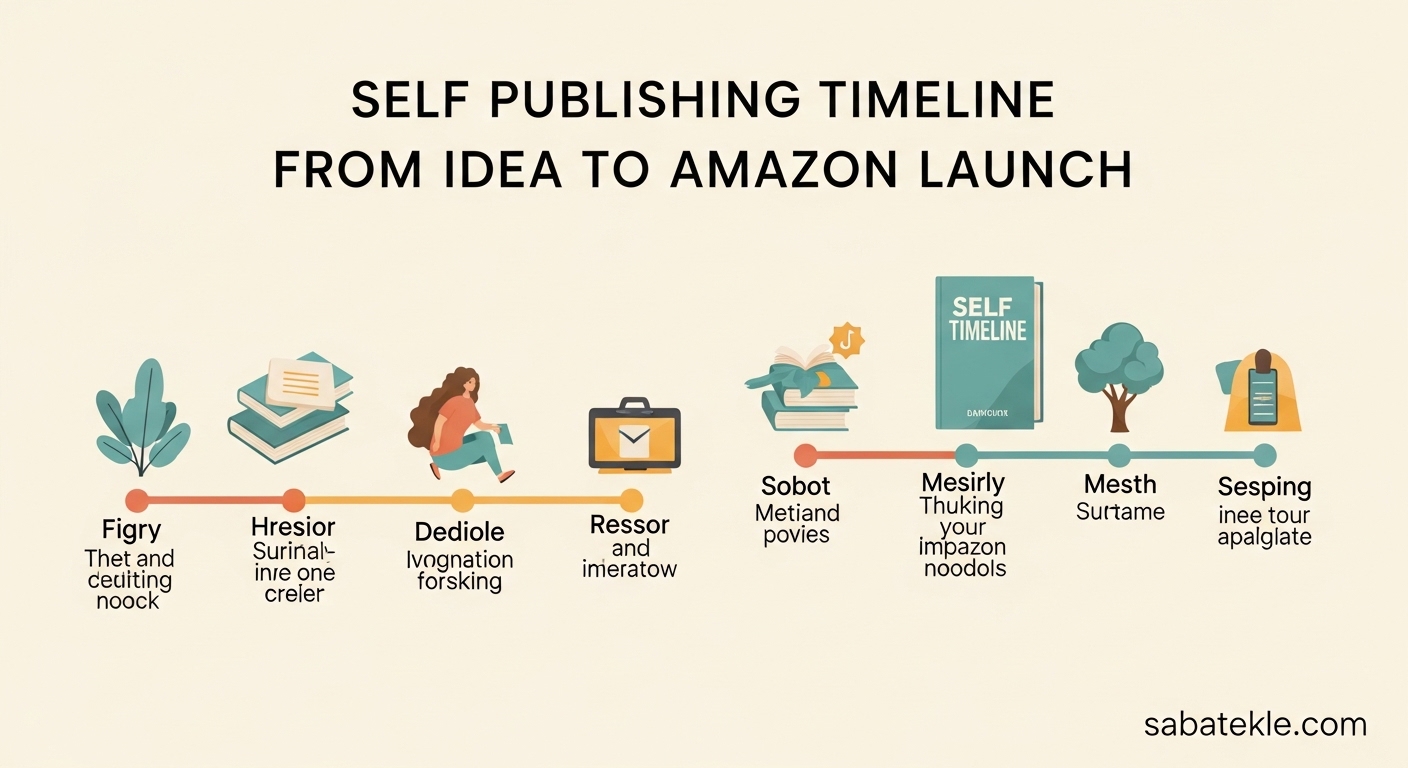 Self Publishing Timeline From Idea to Amazon Launch