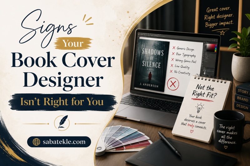 Signs Your Book Cover Designer Isn’t Right for You