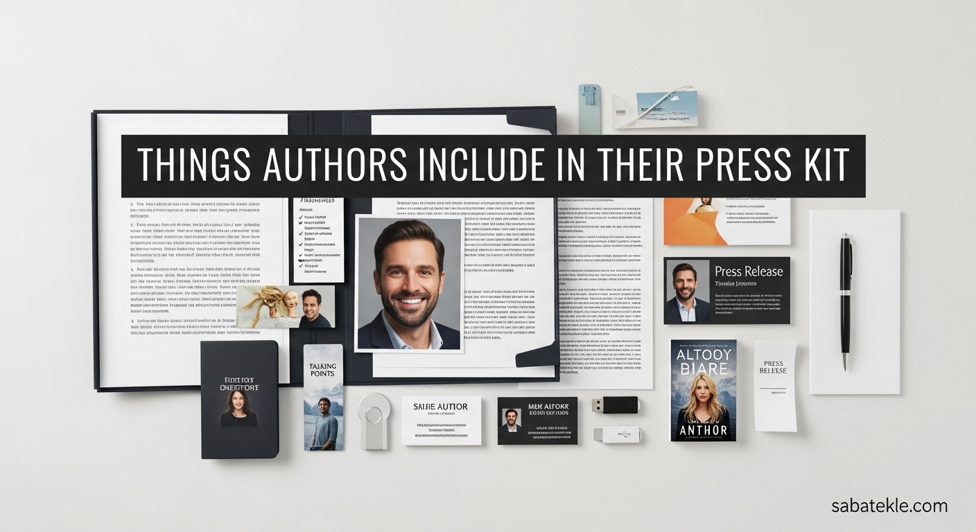 Things Authors Include in Their Press Kit