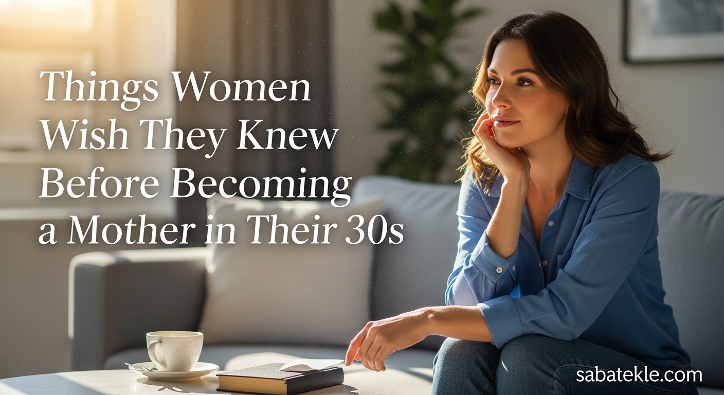 Things Women Wish They Knew Before Becoming a Mother in Their 30s