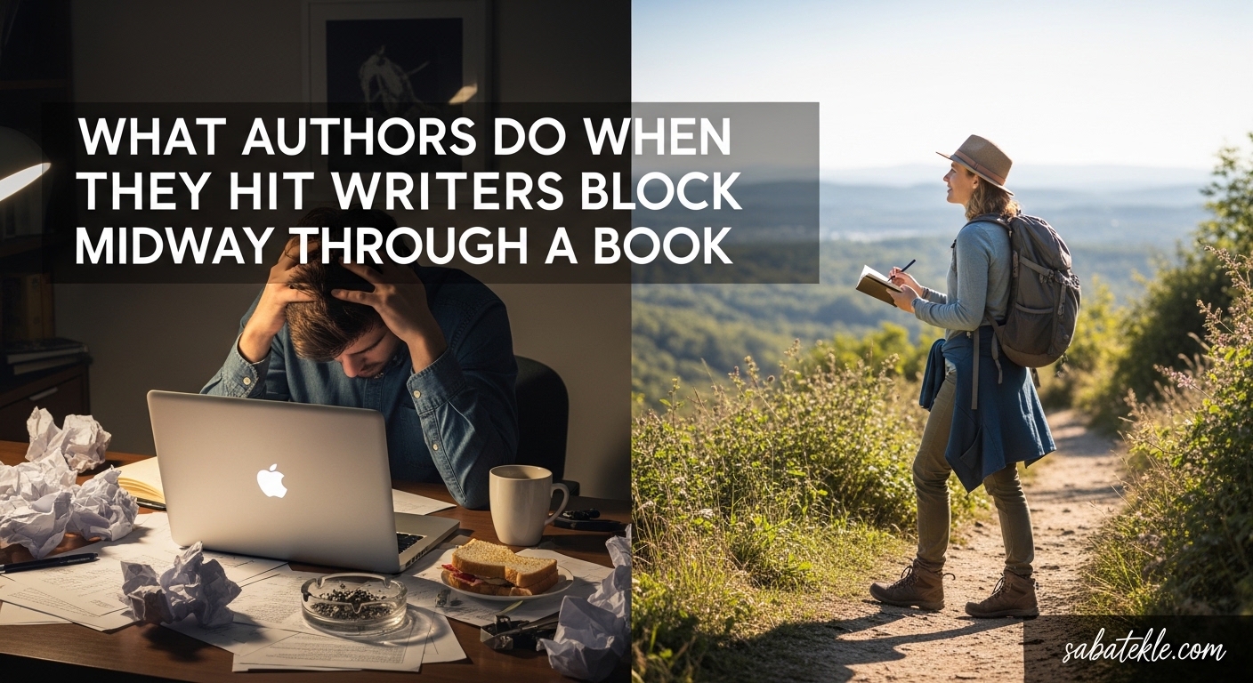 What Authors Do When They Hit Writers Wlock Midway Through A Book