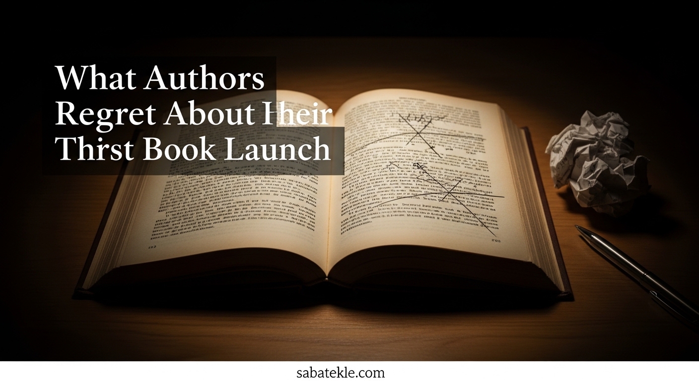 What Authors Regret About Their First Book Launch