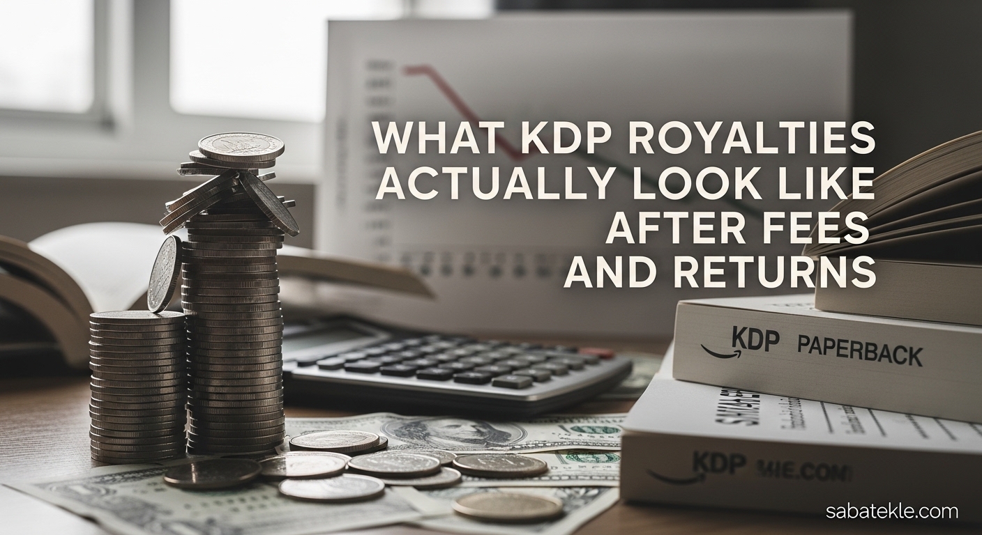 What KDP Royalties Actually Look Like After Fees and Returns