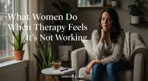 What Women Do When Therapy Feels Like It's Not Working